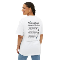 Don’t Mess With Gen X Tee — Retro Icons & ‘Analog to AI in One Lifetime’ Graphic Shirt