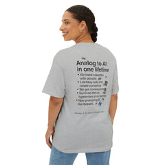Don’t Mess With Gen X Tee — Retro Icons & ‘Analog to AI in One Lifetime’ Graphic Shirt