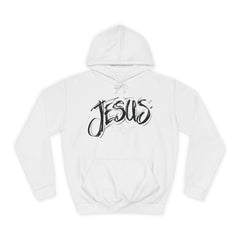 Jesus Graphic Hoodie — 'Jesus My Savior' Back Print Christian Hoodie