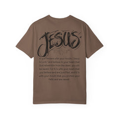 Christian T-Shirt — “Let the Word of Christ Dwell in You Richly” Front & JESUS Scripture Back