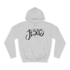 Jesus Graphic Hoodie — 'Jesus My Savior' Back Print Christian Hoodie