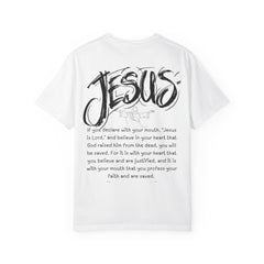 Faith & Light Garment-Dyed T-Shirt – Original Scripture Design