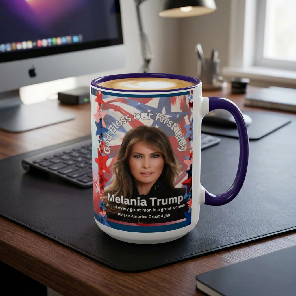 Mug - Cheerful Quote Honoring Our First Lady Because She's Awesome