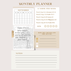 2026 Journal, Bible Study Guide & Colouring Book