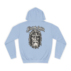 Jesus Graphic Hoodie — 'Jesus My Savior' Back Print Christian Hoodie
