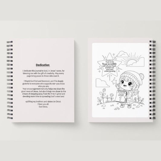 2026 Journal, Bible Study Guide & Colouring Book